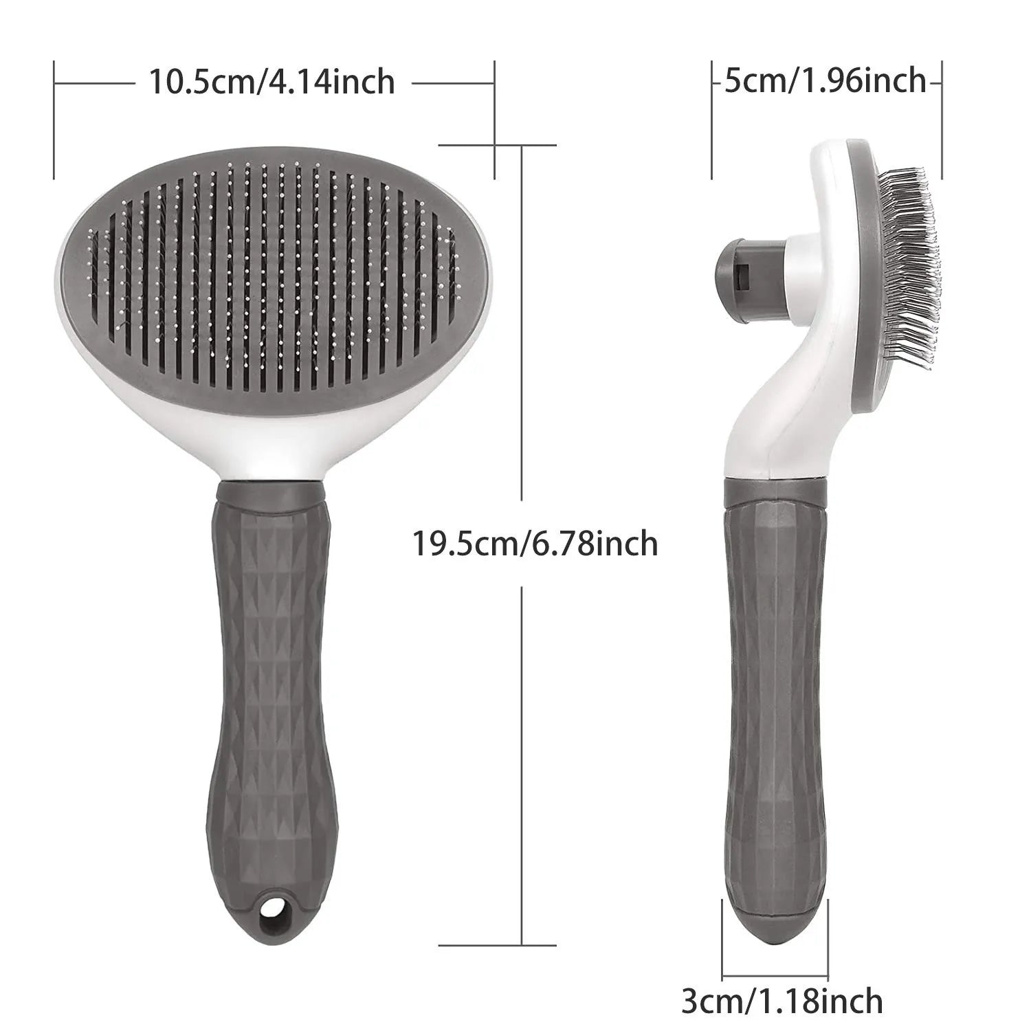 Self-Cleaning Grooming Brush