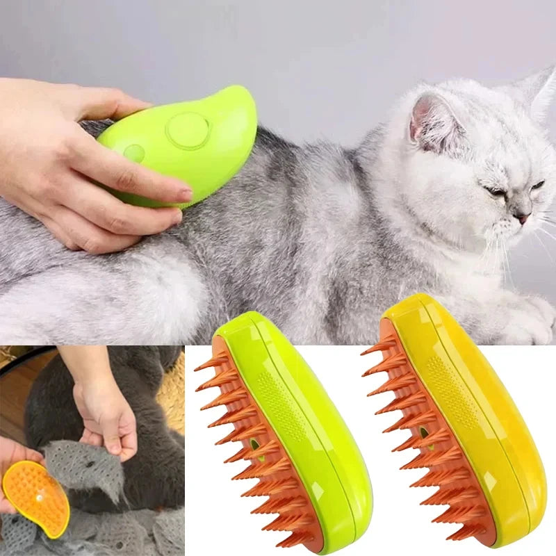 Steam Grooming Brush